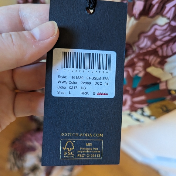 Scotch and Soda Open Back Maxi Dress - Picture 4 of 8